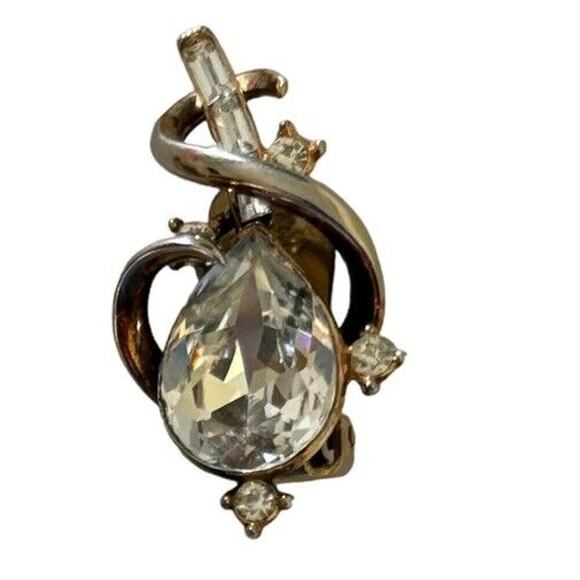 Vintage 1951 Trifari Alfred Philippe Gems Of India Brooch Earring Set Excellent - Picture 9 of 10